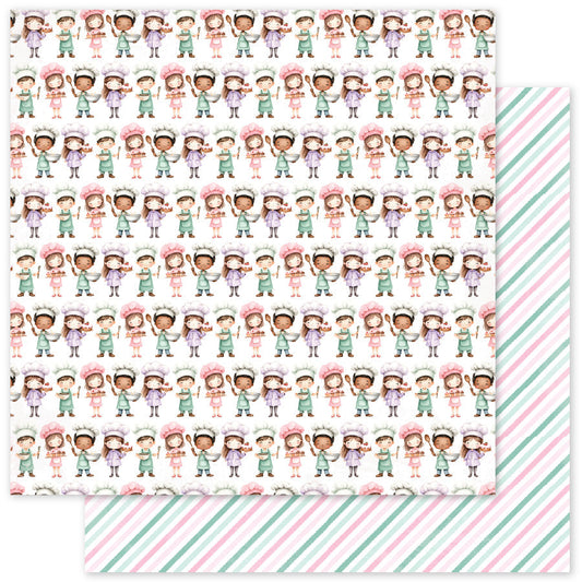 Little Bakers Patterns A 12x12 Paper (12pc Bulk Pack) 35032