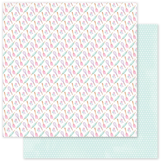 Little Bakers Patterns E 12x12 Paper (12pc Bulk Pack) 35044