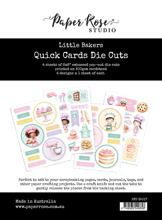Little Bakers Quick Card Die Cuts 35017