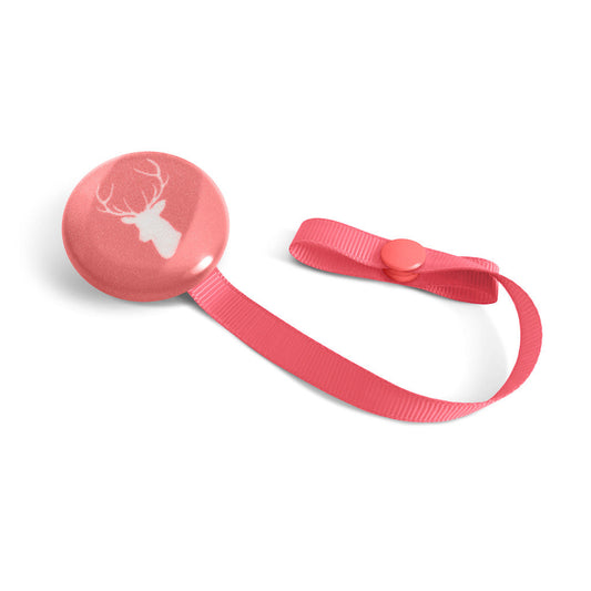 Attache-tétine Lolikö Chevreuil rose