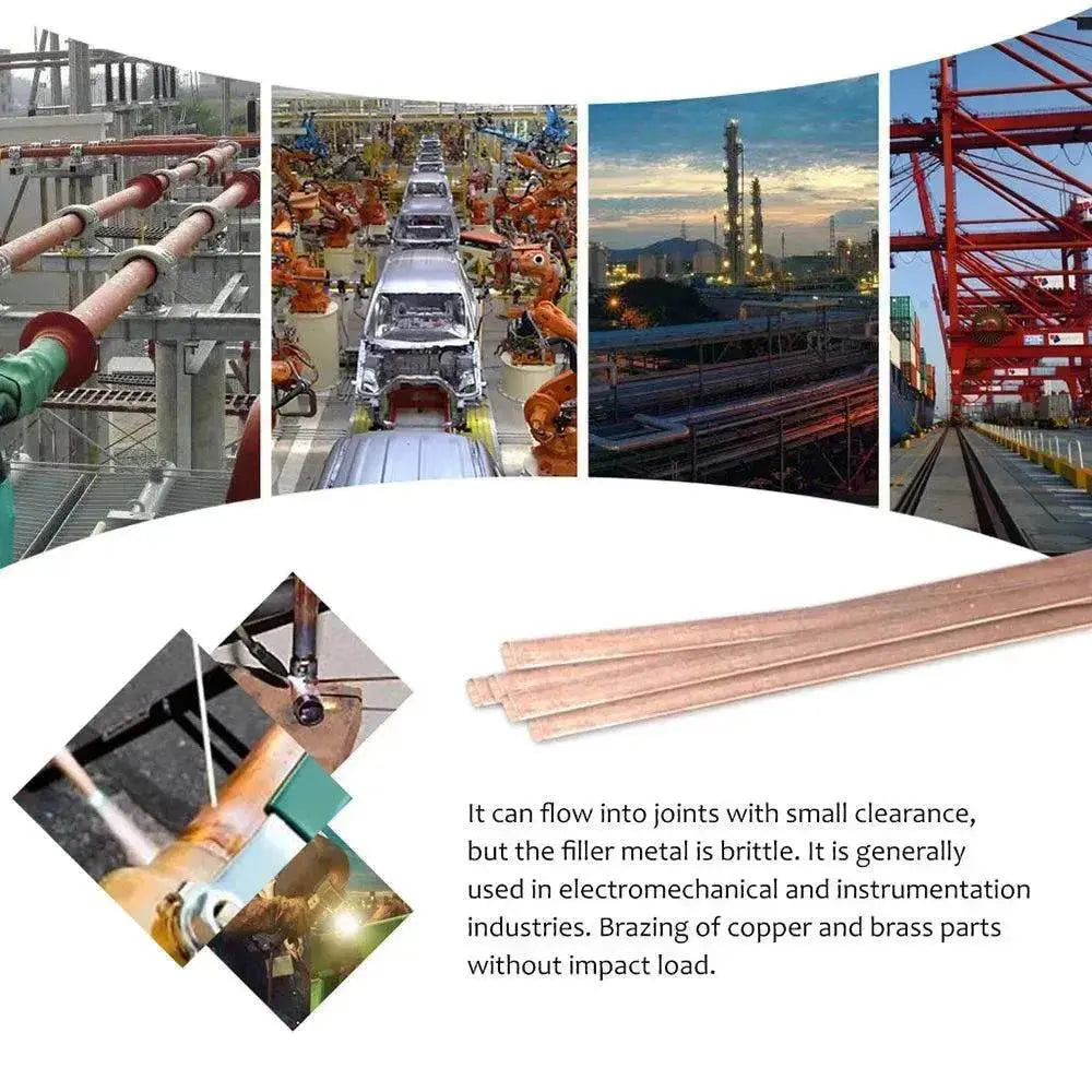 Long Copper 40CM wide 3MM welding bars