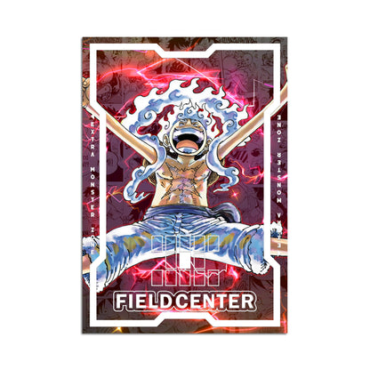 Luffy : Champ de jeu métallique Nika, le dieu soleil