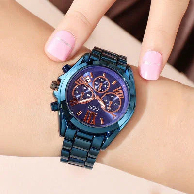 Luxury rose gold watch For Women