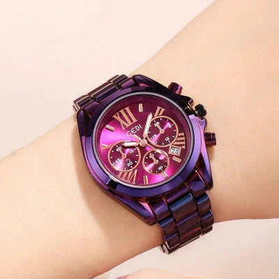 Luxury rose gold watch For Women