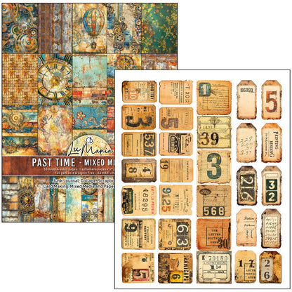 Mixed Media Book Past Time A4 Maxi