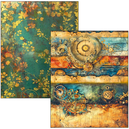 Mixed Media Book Past Time A4 Maxi