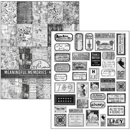 Mixed Media Book Meaningful Memories A4 Maxi