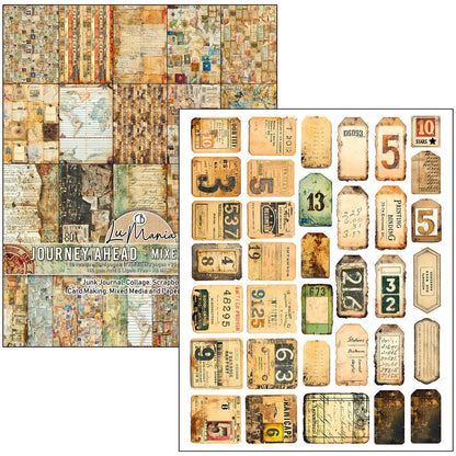 Mixed Media Book Journey Ahead A4 Maxi