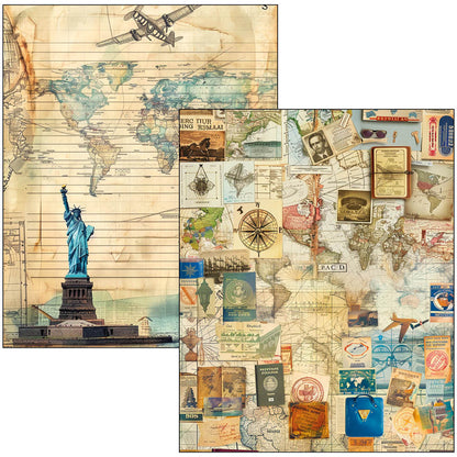 Mixed Media Book Journey Ahead A4 Maxi
