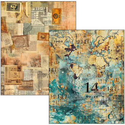 Mixed Media Book Journey Ahead A4 Maxi