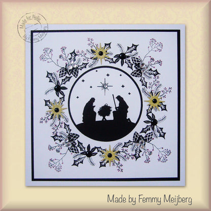 Clear Stamp Mini - Embelliefer Branch