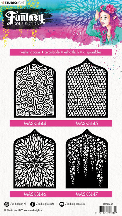 Mask Stencil A5 Fantasy Collection 3.0 nr.45