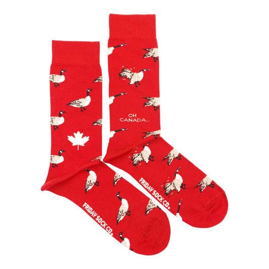 Friday Sock Co chaussettes homme oie du Canada