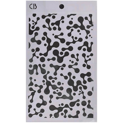 Set#001 Stencil Mix – Triple Layer Set (3 Unique Designs)