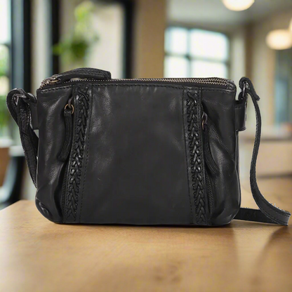 MET Crossbody Braided Bag