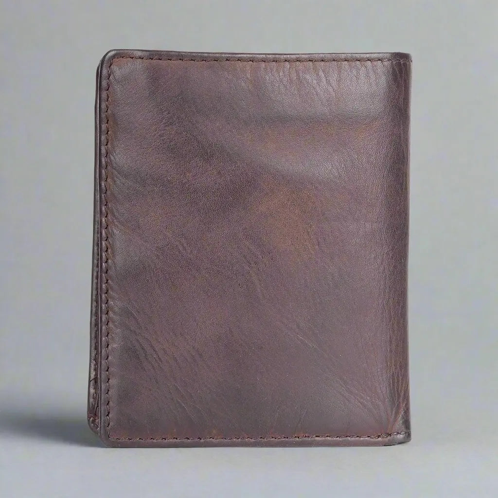 Portefeuille vertical en cuir MET Lavato pour homme