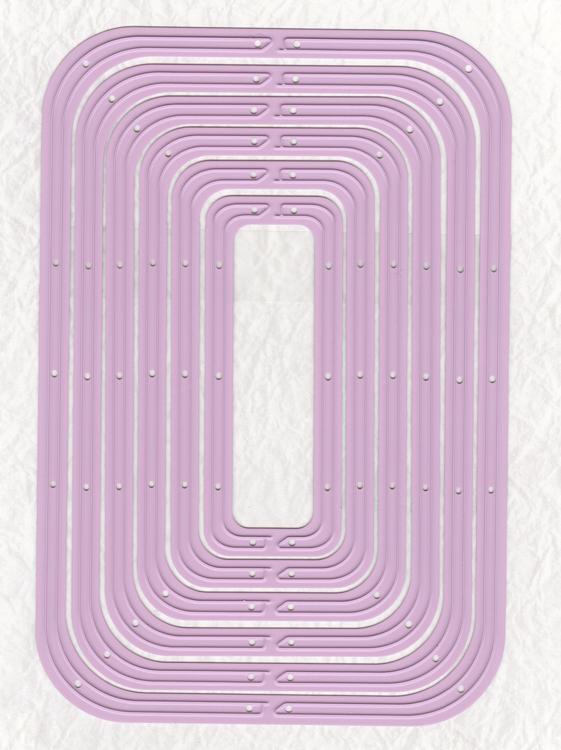Matrices multi-empreintes - Rectangle tournant
