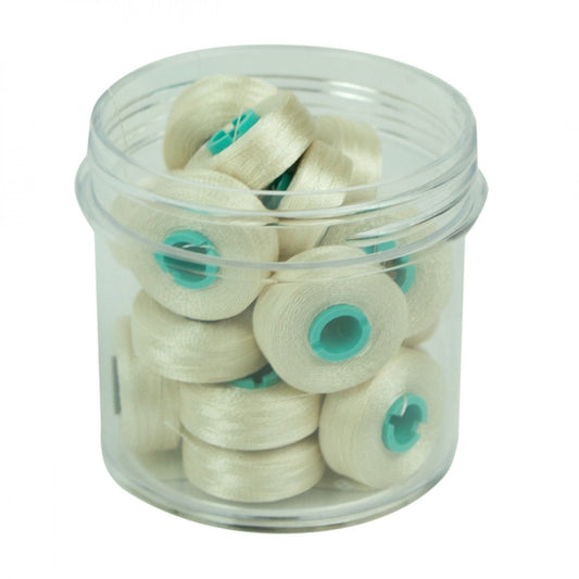 MAGNA-GLIDE DELIGHTS Cream Bobbins L (20 per package)