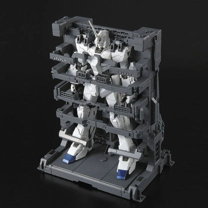 MG Unicorn Gundam HD Color + MS Cage 1/100