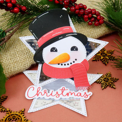 Moonstone Dies - Layering Snowman