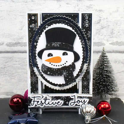 Moonstone Dies - Layering Snowman