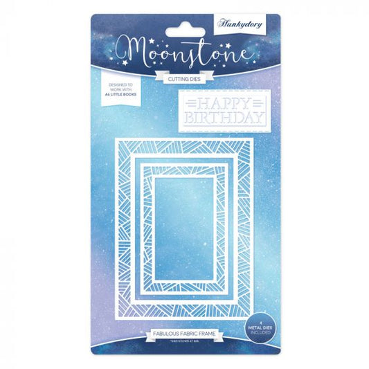Matrices de découpe Moonstone - Cadre en tissu fabuleux