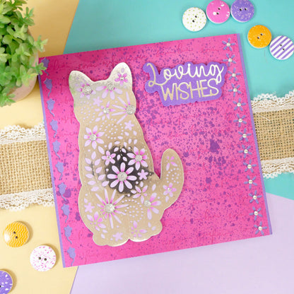 Moonstone Dies - Pawfect Pet Border Strips