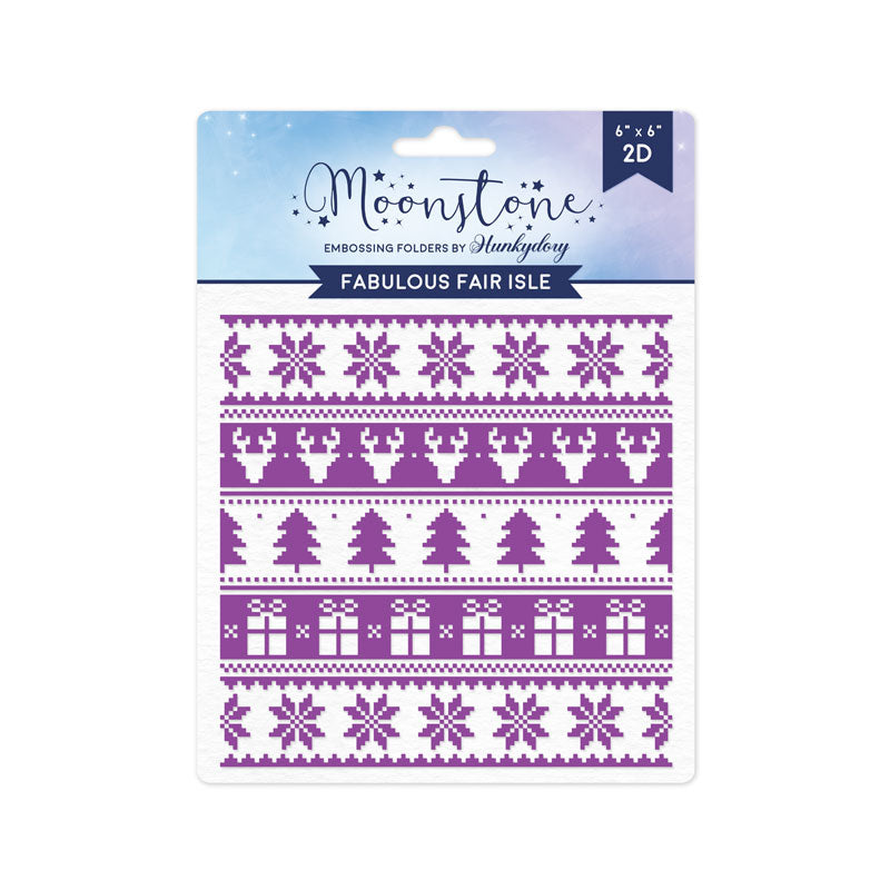Moonstone Dossiers de gaufrage - Fantastique Fair Isle
