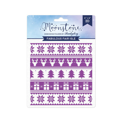 Moonstone Dossiers de gaufrage - Fantastique Fair Isle
