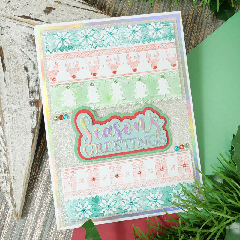 Moonstone Dossiers de gaufrage - Fantastique Fair Isle
