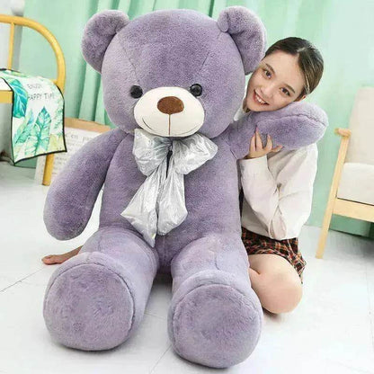 Peluche Ours en Macaron : Jouet Doux en Coton de 80-100cm