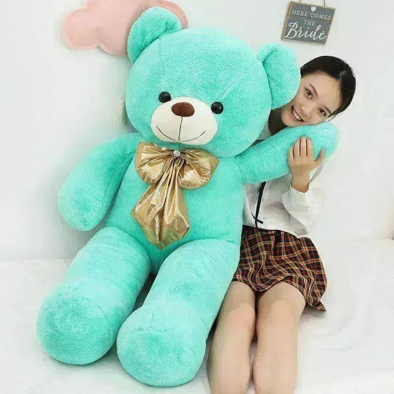 Peluche Ours en Macaron : Jouet Doux en Coton de 80-100cm