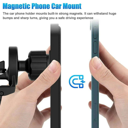 Magnetic Wireless Car Vent Phone Holder + Fast Charger
