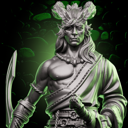 Tiefling Fighter | Blades | 5e
