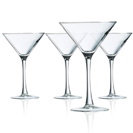 Martini Verre 30cl, lot de 4, Cachet Luminarc