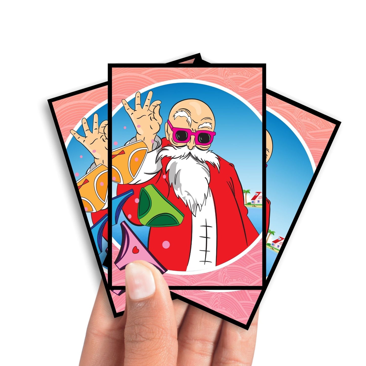 Protège-cartes Maître Roshi