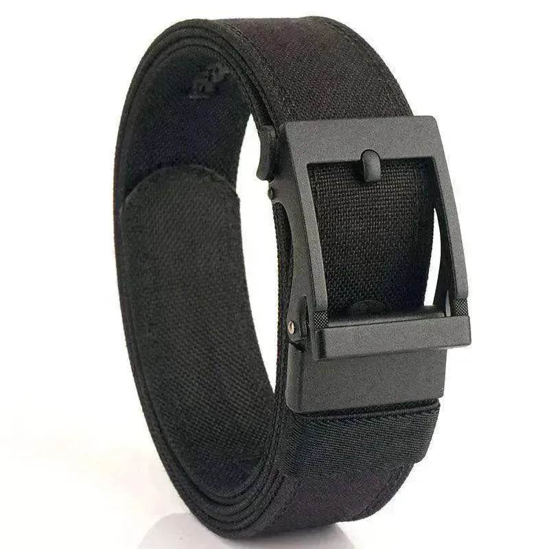 Men's Auto Buckle Belt: Thickened, Dual-use