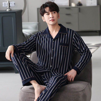 Thin Pajama Pants – Men’s Cotton Loose Home Wear for All Seasons