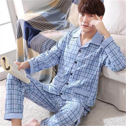 Thin Pajama Pants – Men’s Cotton Loose Home Wear for All Seasons