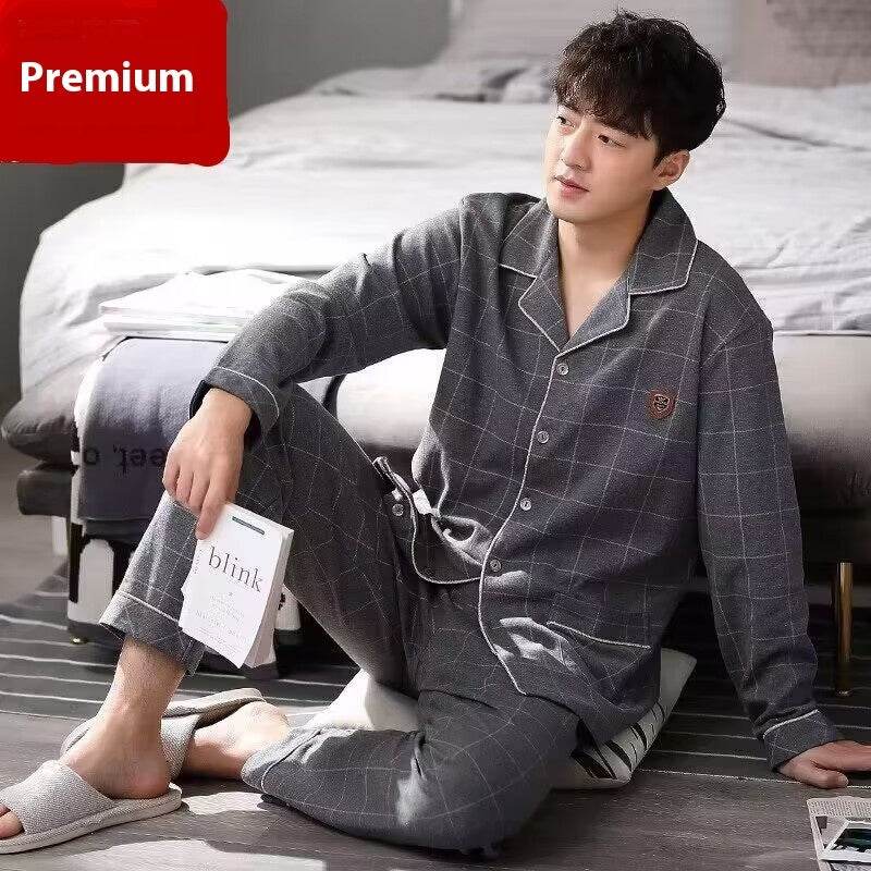 Thin Pajama Pants – Men’s Cotton Loose Home Wear for All Seasons