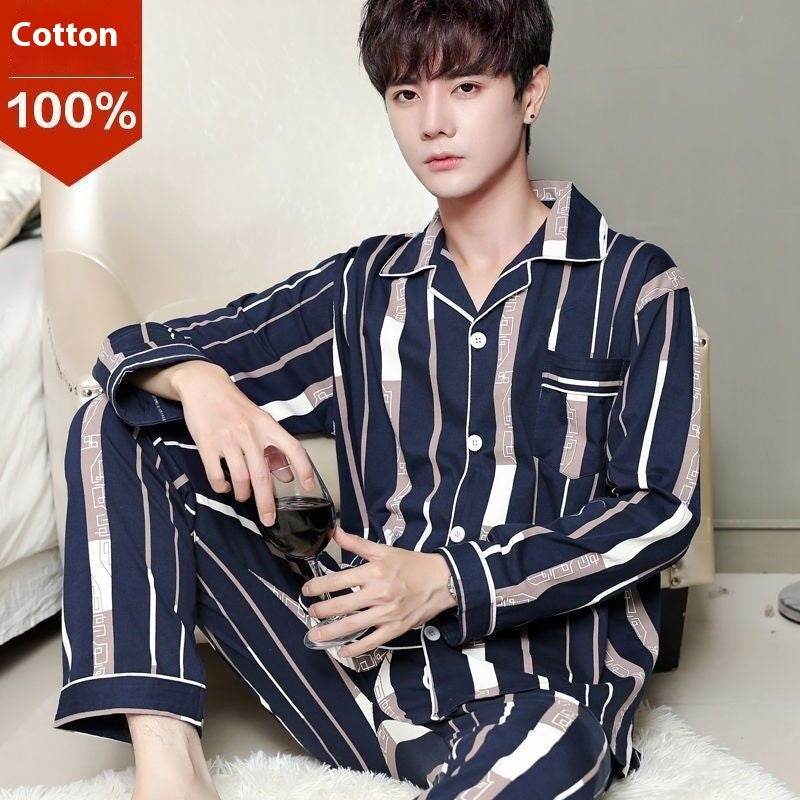 Thin Pajama Pants – Men’s Cotton Loose Home Wear for All Seasons