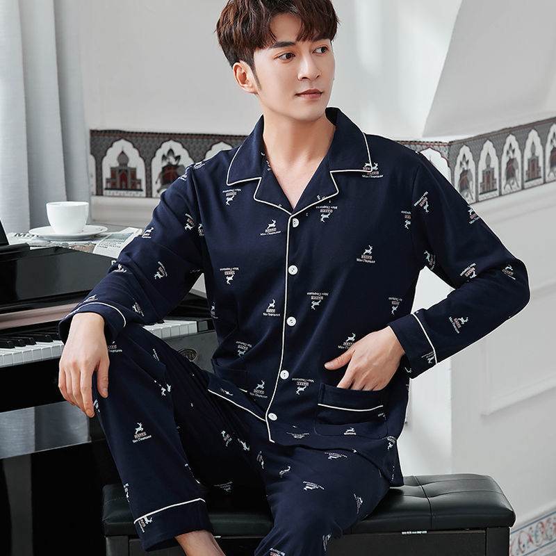 Thin Pajama Pants – Men’s Cotton Loose Home Wear for All Seasons