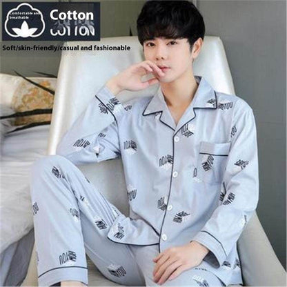 Thin Pajama Pants – Men’s Cotton Loose Home Wear for All Seasons