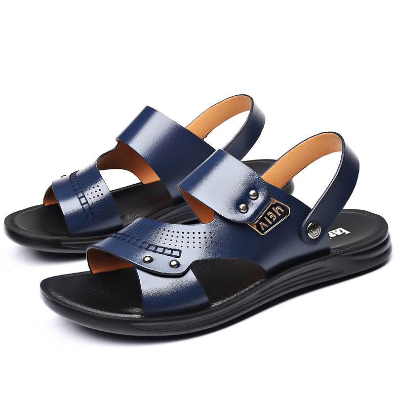 Men's Genuine Leather Wear-resisting Non-slip Sandals for men