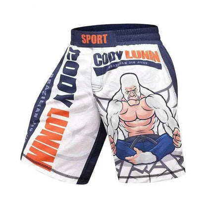 Men's Gym Jiu Jitsu Sanda Shorts