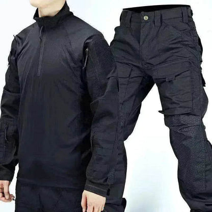 Men's Long Sleeve Spring And Autumn Training Wear Camouflage Suit