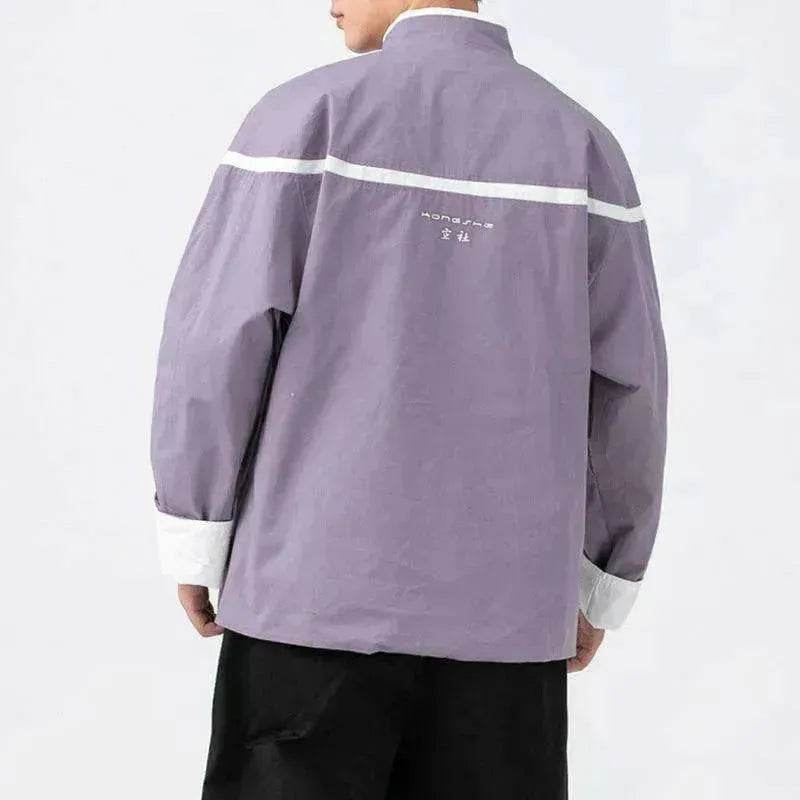 Men's Martial Arts Kung Fu Tang Style Plus Size Jacket