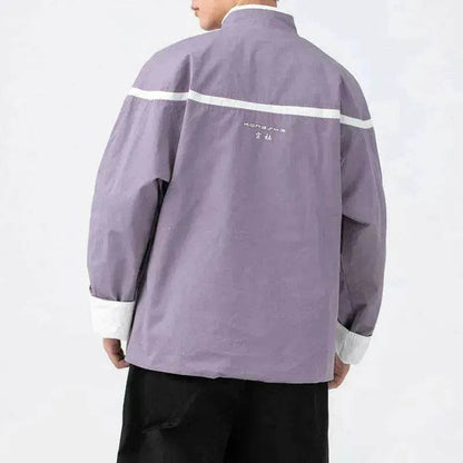 Men's Martial Arts Kung Fu Tang Style Plus Size Jacket