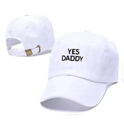 Hip-Hop Hats Outdoor Caps Yes Daddy Embroidery Caps - Mens And Womens