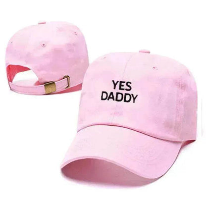 Hip-Hop Hats Outdoor Caps Yes Daddy Embroidery Caps - Mens And Womens